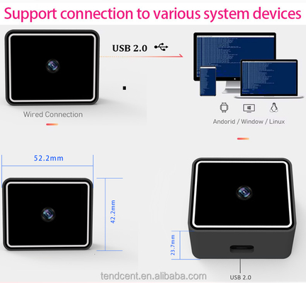 USB Biometric Palm Print Scanner Global Shutter Reader Palm Vein Recognition Camera Module RESET Shipped SDK-Global