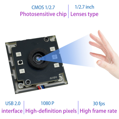 High Precision USB Interface Palm Vein Scanner Custom Logo Biometric Access Control Module with SDK Support