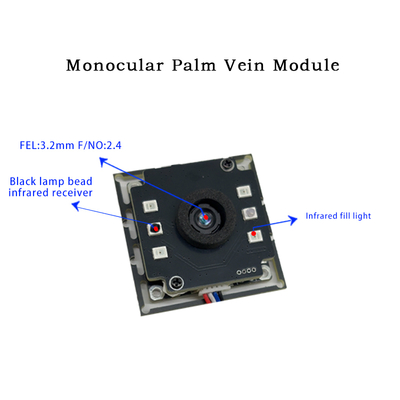 High Precision USB Interface Palm Vein Scanner Custom Logo Biometric Access Control Module with SDK Support