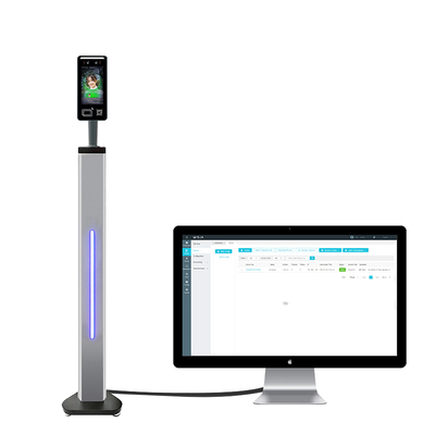 5\" Customizable Facial Detection Access Control System Biometric Face Recognition & QR Code NFC Card Reader OEM Support