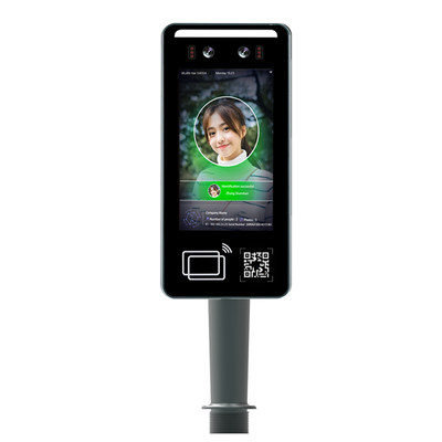 5-Inch Face Recognition Attendance System with Customizable Face Detection WiFi Bluetooth QR Code NFC Card Scanner OEM Support