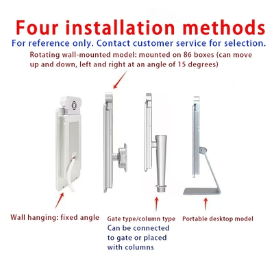 Android System Smart Time Attendance Identity Verification Customized WiFi Access Control OEM/ODM Reset Feature Biometric Access