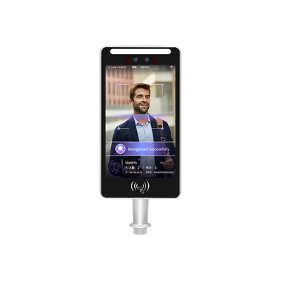10.1 Inch Android Biometric Attendance Machine Face Recognition NFC QR Code Fingerprint Support OEM ODM Access Control Product