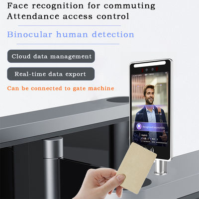 10.1" Face Recognition Door Access Control Time Attendance System OEM with WiFi Bluetooth NFC QR Code Fingerprint Recognition