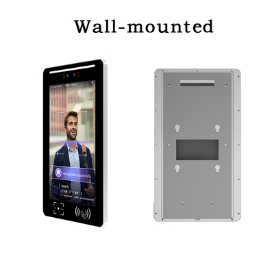 13.3 Inch Dynamic Biometric NFC Face Recognition Terminal Night Vision Access Control Punch Card Attendance Machine