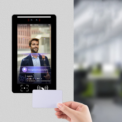 OEM ODM 13.3 Inch Biometric Facial Recognition Security System SDK Enabled NFC Card Attendance Punch & Reset Features
