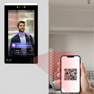 15.6\" Customized Biometric Facial Recognition Terminal NFC QR Code Access Control Attendance Management System OEM ODM Reset
