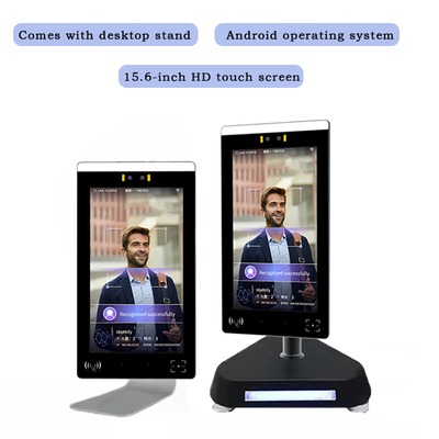 Android Access Control Biometric Security System Facial Recognition NFC Card QR Night Vision Reset for Face Recognition