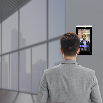 15.6 Inch Custom NFC Access Control Attendance System OEM Facial Recognition Security System WiFi Face Recognition Technology