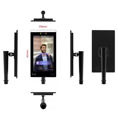 15.6 Inch Custom NFC Access Control Attendance System OEM Facial Recognition Security System WiFi Face Recognition Technology