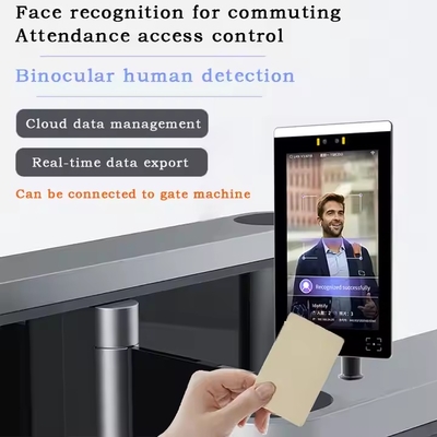 15.6 Inch Custom NFC Access Control Attendance System OEM Facial Recognition Security System WiFi Face Recognition Technology