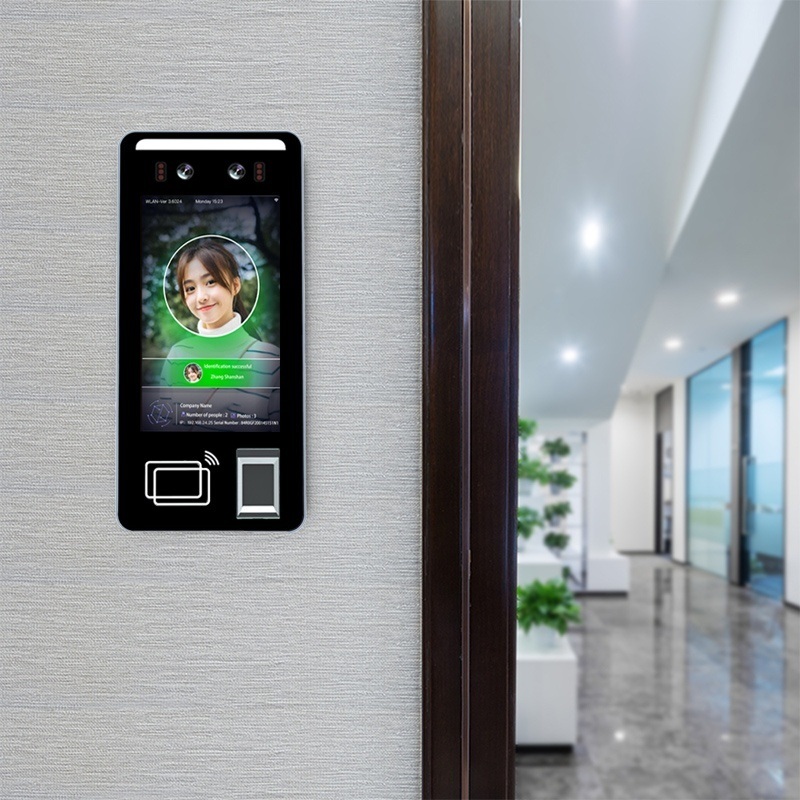 5-Inch Customizable NFC Face Recognition Access Control Terminal with WiFi Bluetooth Fingerprint System OEM SDK ODM Support