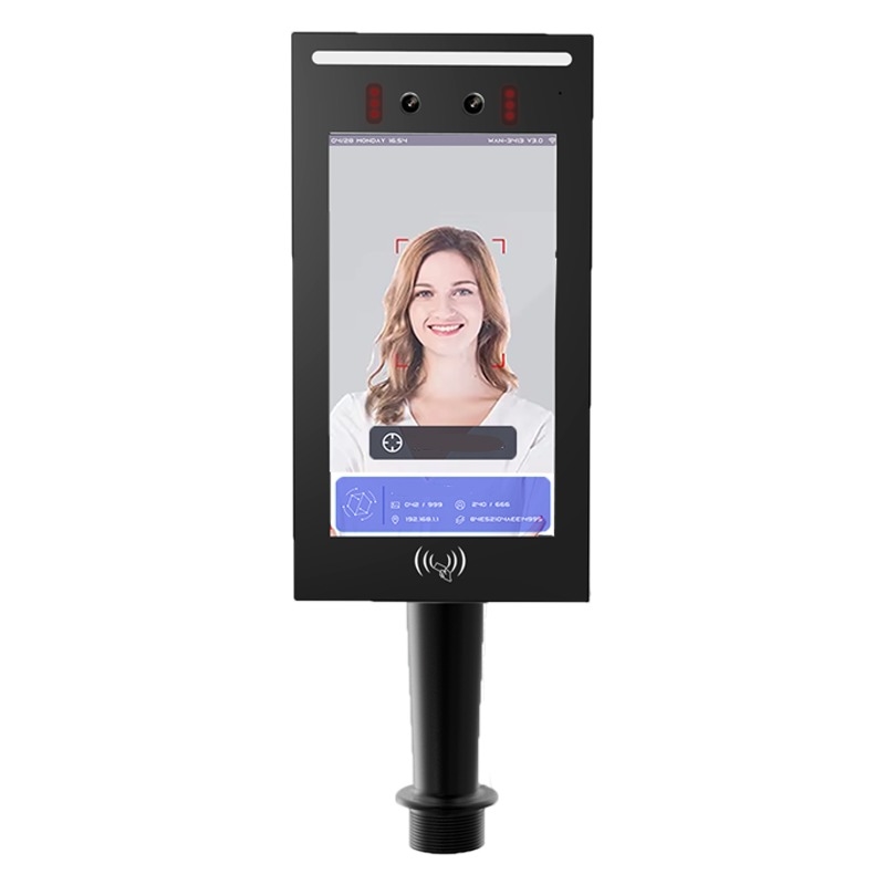 7-Inch Integrated Attendance Machine with Card Swipe Fingerprint & Face Recognition Customizable OEM Support Open SDK API