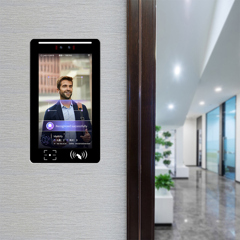 Customizable Android System Facial Attendance Management Terminal Night Vision NFC IC WiFi QRcode New Reset Face Recognition