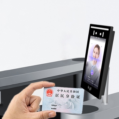 TCP/IP Biometric Access Control Machine Attendance System Face Recognition Technology Customized OEM ODM Night Vision Reset