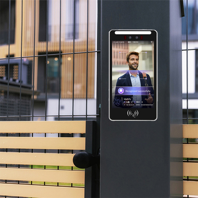 10.1 Inch Customized Android Terminal Smart Face Recognition Punch Card Attendance System WiFi Network Support OEM ODM Reset